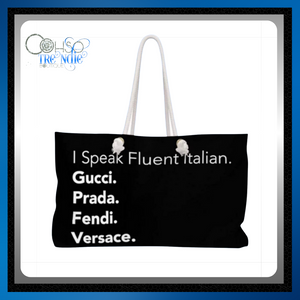 I Speak Fluent Italian